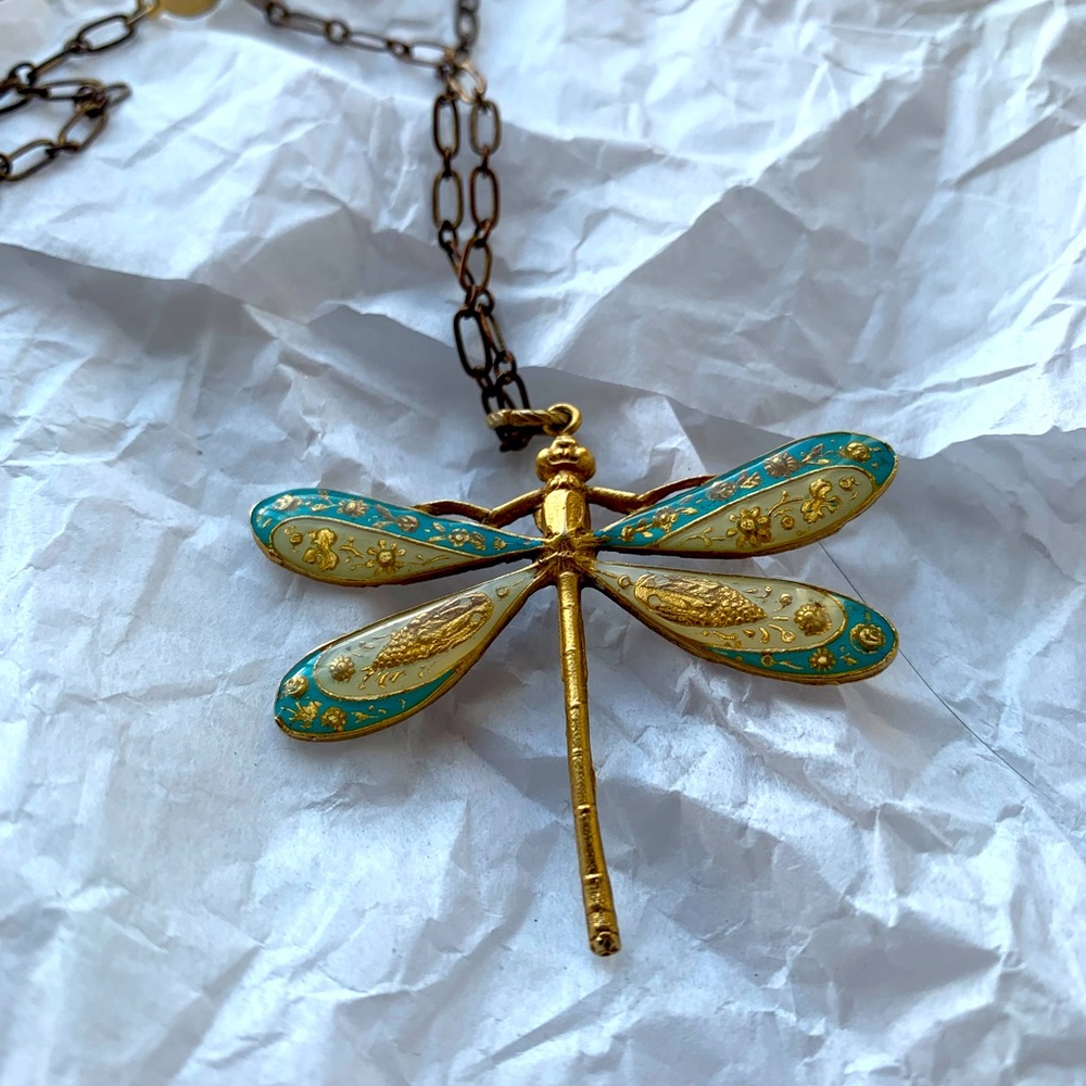 Dragonfly necklace